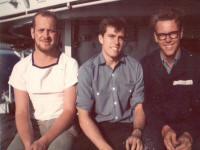 On the Quarter Deck of HMCS Assissiboine with Friends