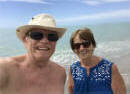 Our First Beach Walk on the Beach