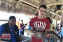 Cameron with a Gator