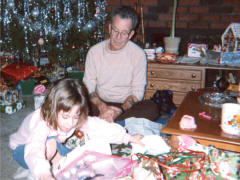 Your Mother with her Grandpa in Nanaimo, BC