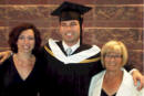 Brian Earns his First Degree at the University of Calgary