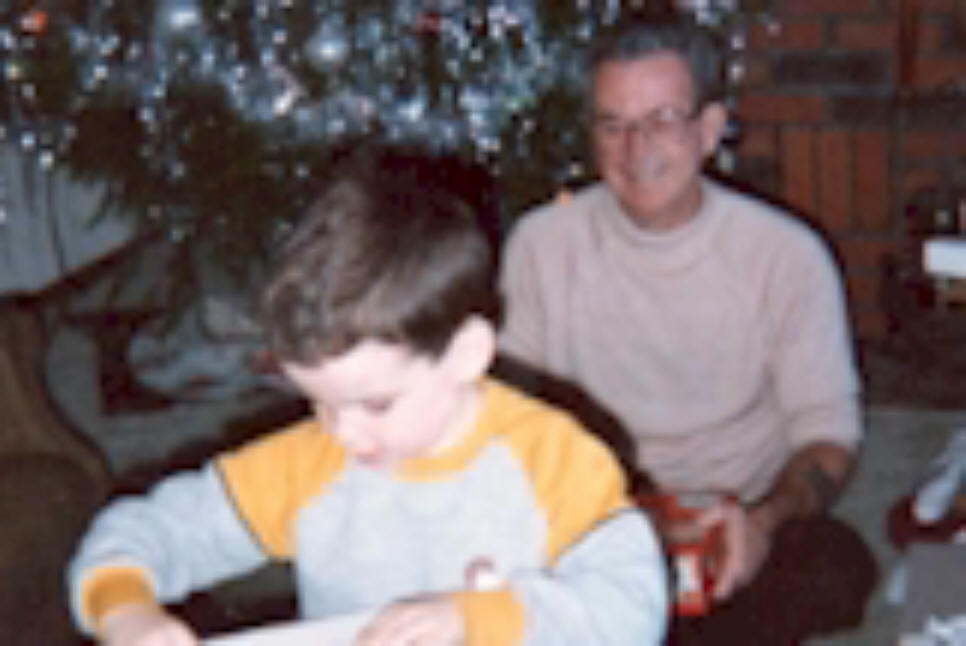 Your Mother and Her Grandfather in Victoria in 1986